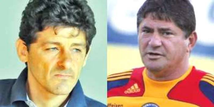 Miodrag Belodedici(st), Ştefan Iovan(dr)