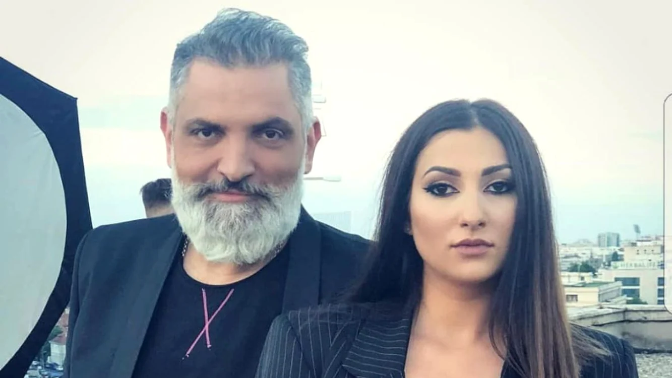 Damian Drăghici și iubita sa - Foto: social media