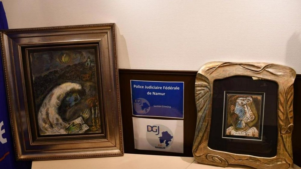 Tablouri de Picasso și Chagall, furate acum 14 ani, găsite de poliția belgiană într-o casă din Anvers