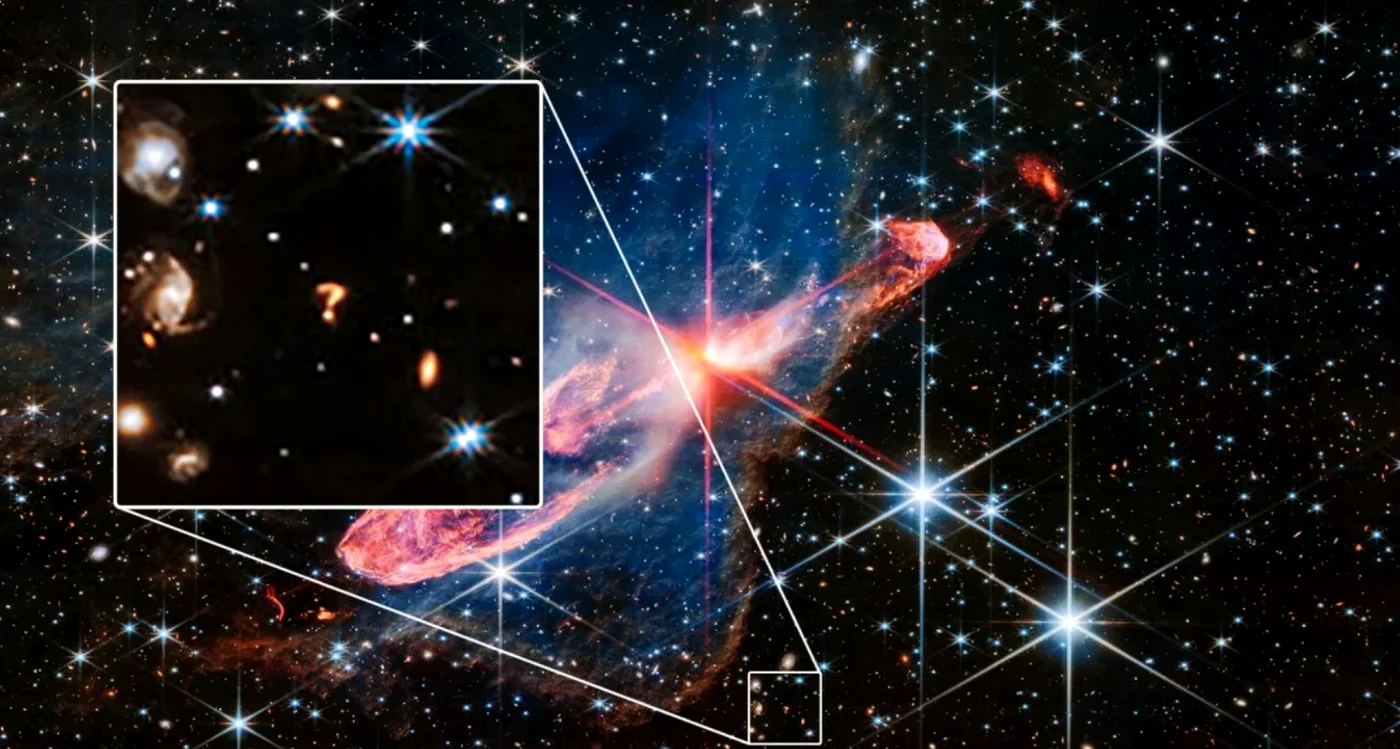 Semnul de întrebare cosmic care a provocat uimire printre oamenii de știință / foto: NASA ESA