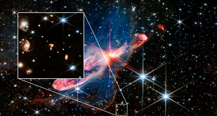 Semnul de întrebare cosmic care a provocat uimire printre oamenii de știință / foto: NASA ESA