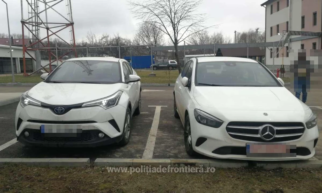 
    Mașinile de lux erau furate din Italiafoto: politiadefrontiera.ro  