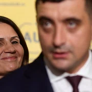 Anca Alexandrescu și George Simion FOTO Inquam / Octav Ganea 