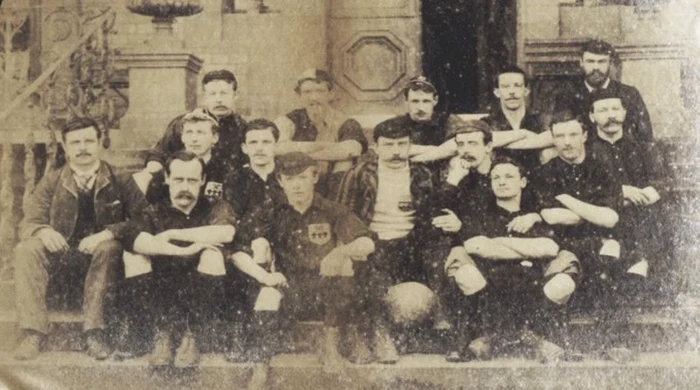 Echipa Sheffield FC care a câştigat meciul din 1965. Foto X