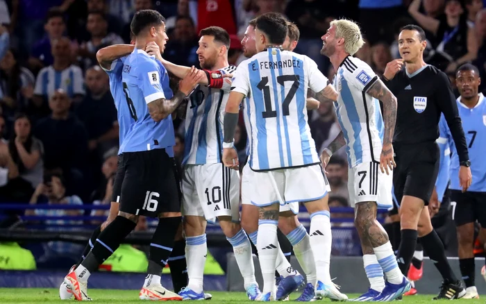 Lionel Messi nu s-a lăsat intimidat deloc de Uruguay (FOTO: Getty Images)