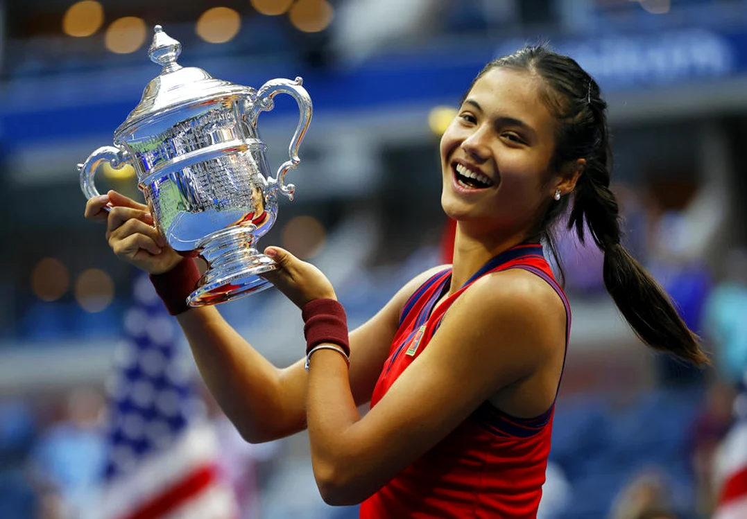 Emma Răducanu a câștigat US Open venind din calificări (Foto: EPA-EFE)