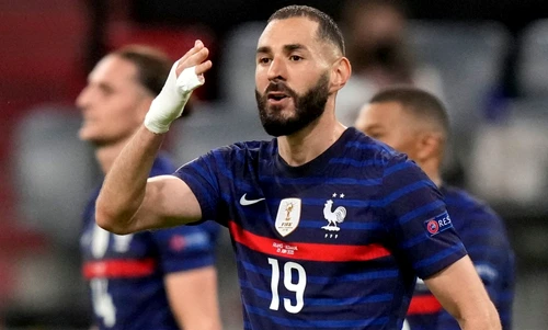 Karim Benzema și-ar putea lua adio de la Cupa Mondială din Qatar. Foto EPA EFE
