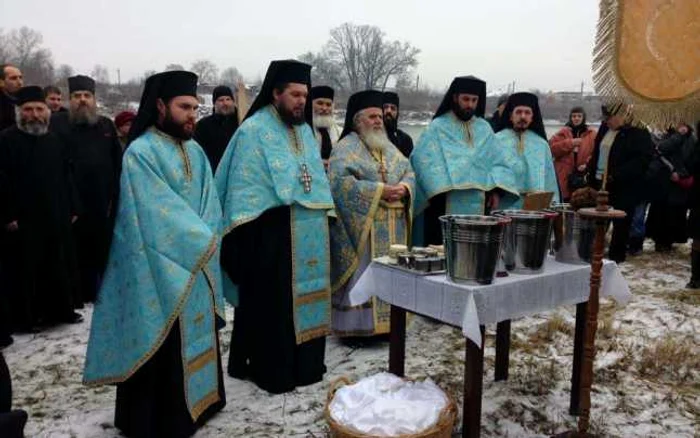 Boboteaza,  la Mănăstirea Hodoş-Bodrog