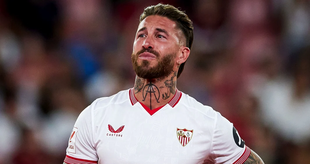 Sergio Ramos îmbracă din acest sezon tricoul Sevillei. Foto EPA EFE