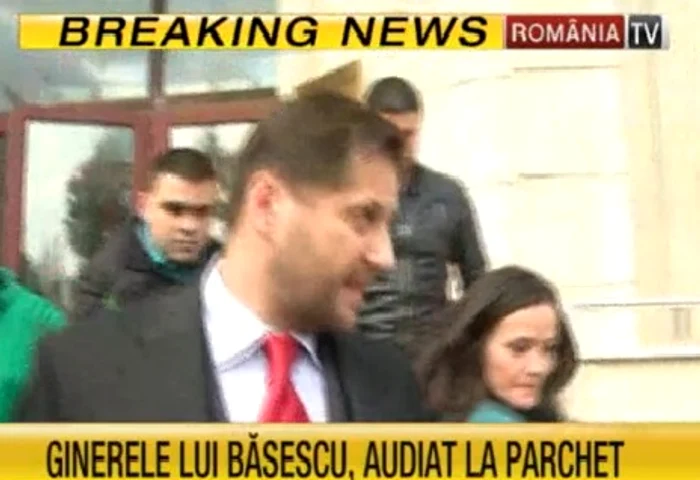 Ginerele lui Traian Băsescu, Radu Pricop, a fost citat la Parchetul General