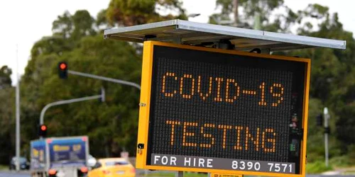 Melbourne in vremea pandemiei de coronavirus FOTO EPA-EFE