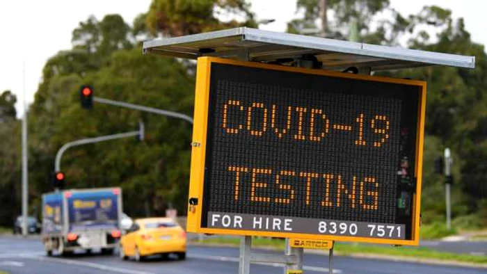 Melbourne în vremea pandemiei de coronavirus FOTO EPA-EFE