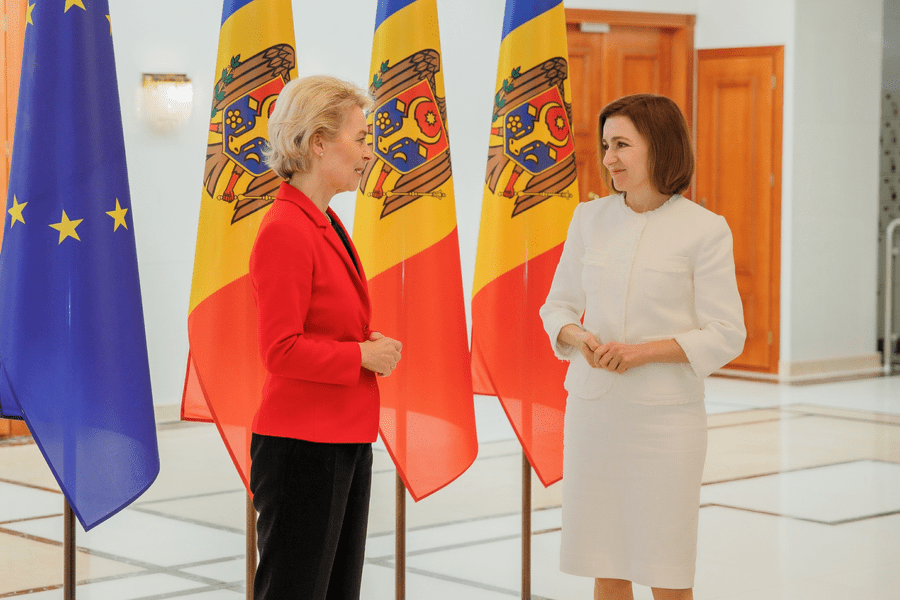 Ursula von der Leyer, în premieră la Chișinău: 250 milioane de euro pentru susţinerea energetică