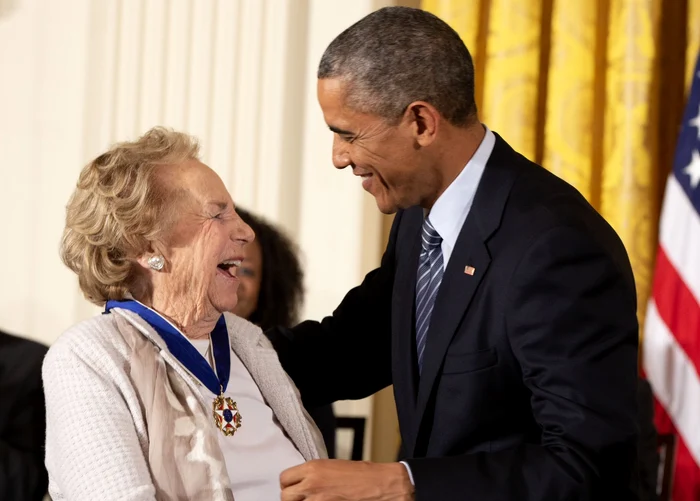 Ethel Kennedy a fost premiată de Barack Obama FOTO: X
