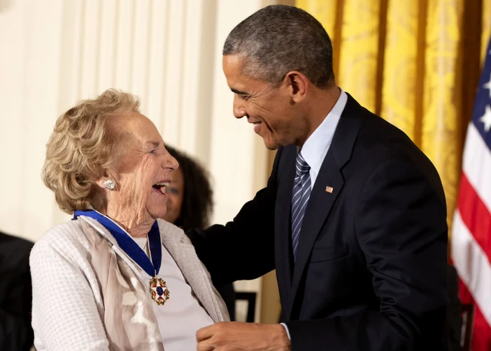 Ethel Kennedy a fost premiată de Barack Obama FOTO: X