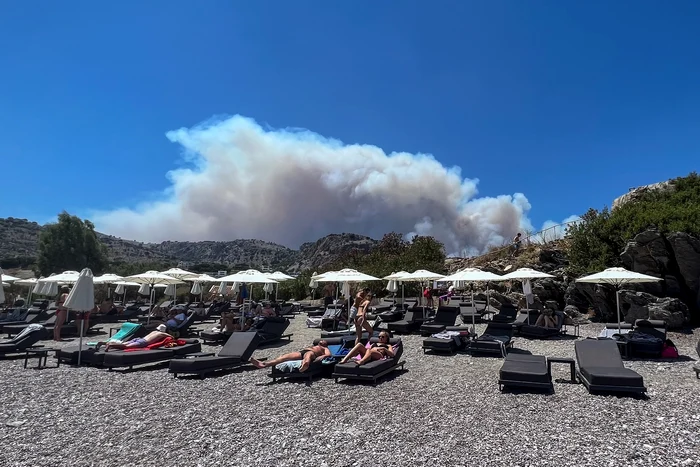 Incendii pe insula Rodos, Foto: Profimedia