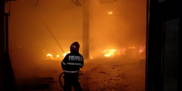 Incendiu Tulcea ISU Tulcea