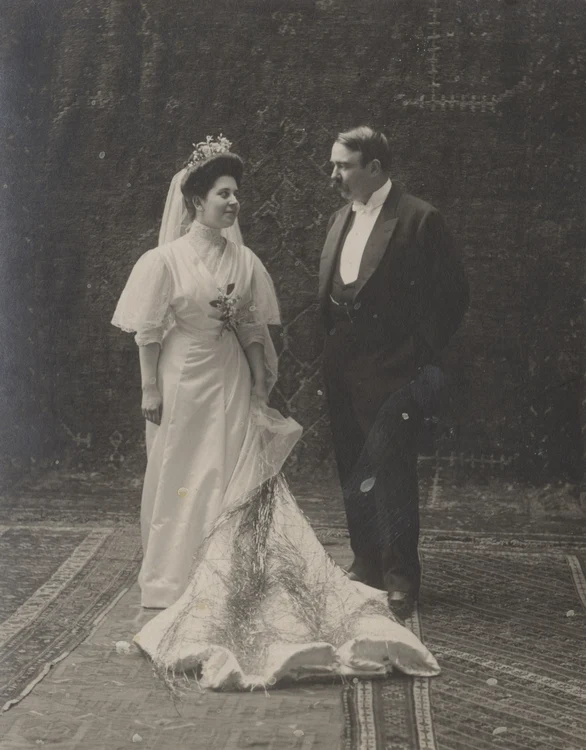 George Plagino și Colette Lahovary (© ANR, SANIC, Colecția Documente Fotografice, IL, 5371)
