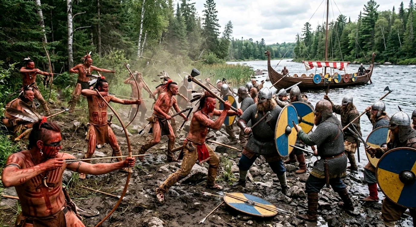 vikingi și ameridieni