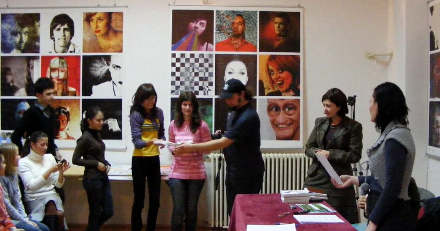 Elevi de la Centrul cultural „Liviu Rebreanu“ din Aiud 