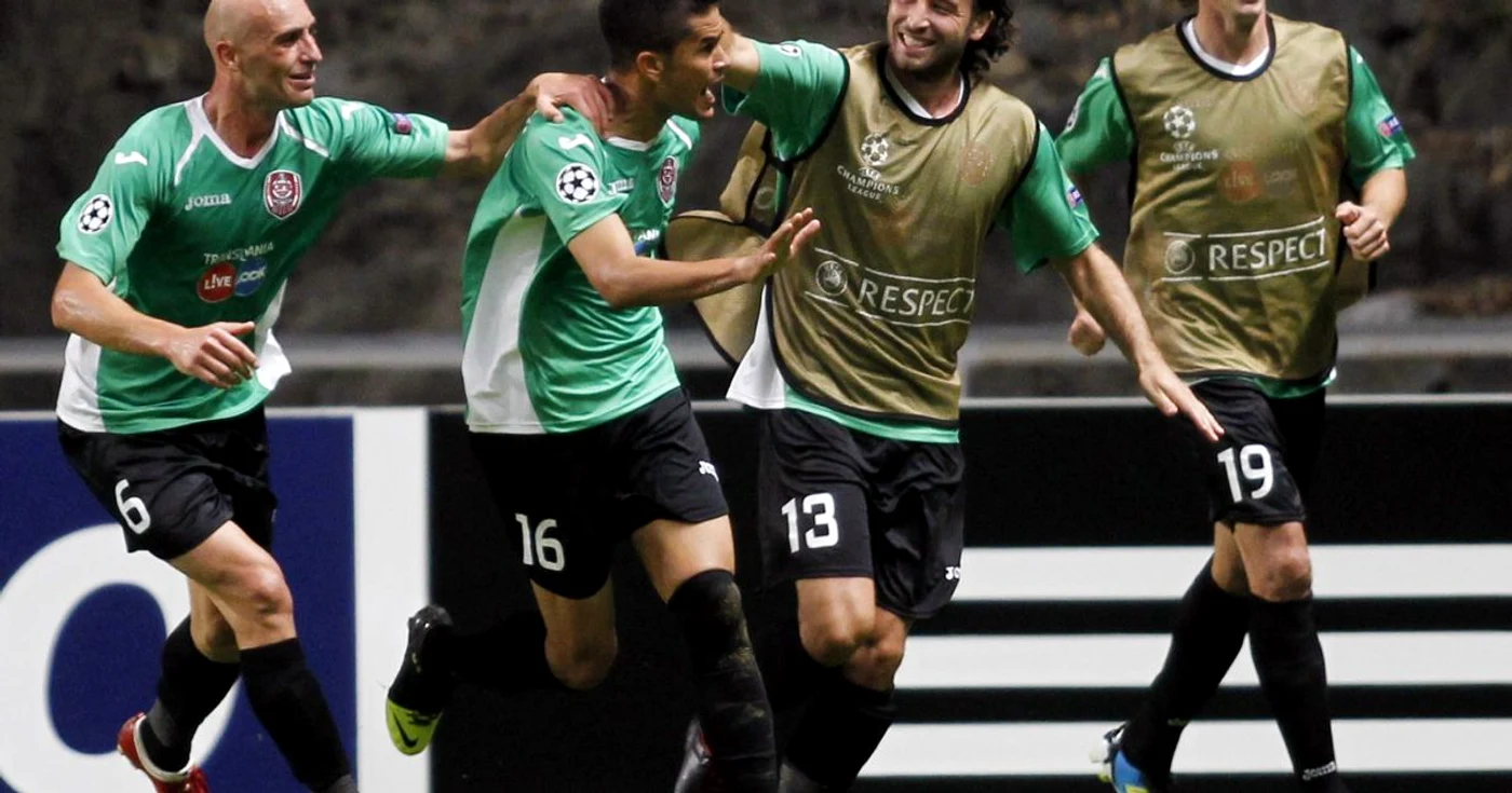 Braga - CFR Cluj 0-2 / Bastos * Foto: Reuters