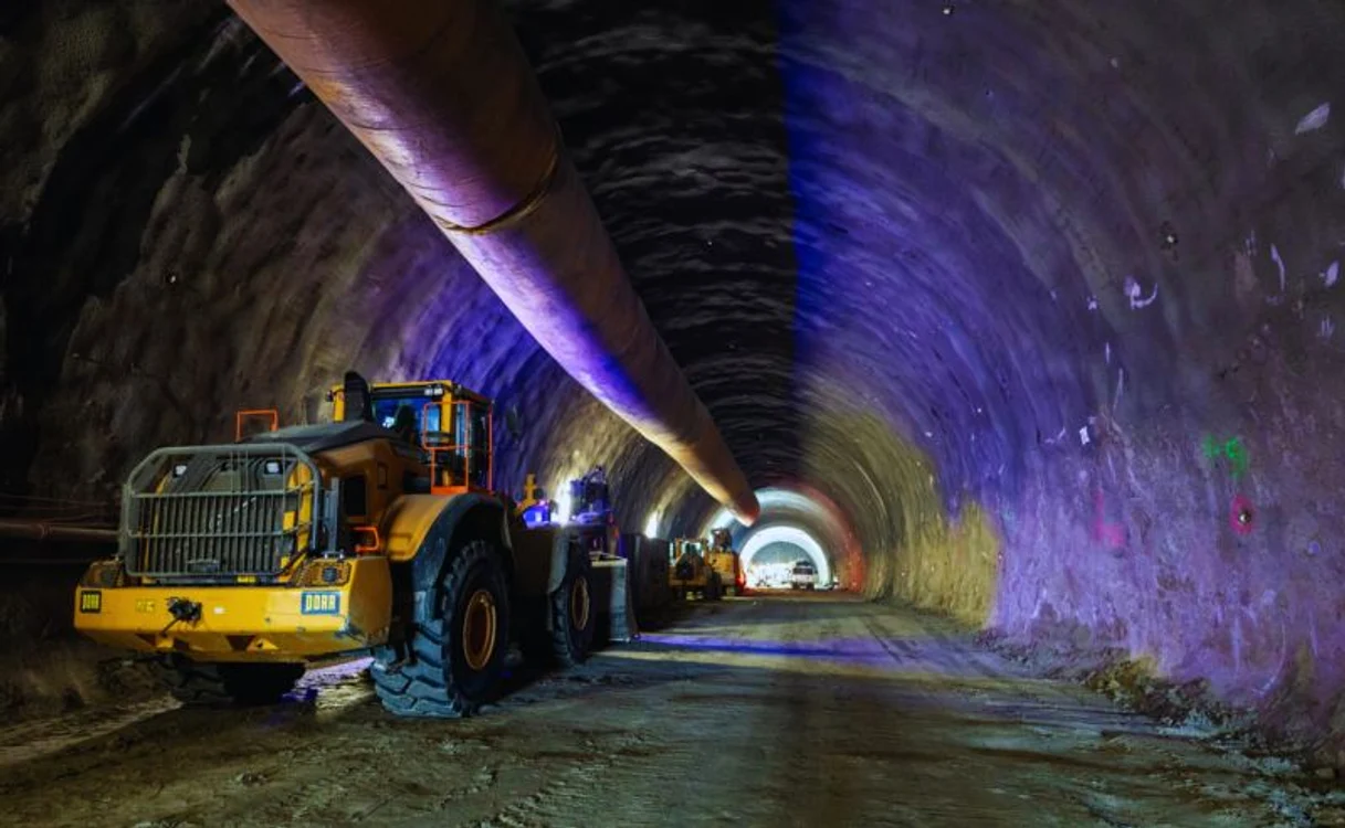 Tunelul Momaia. Foto: PORR