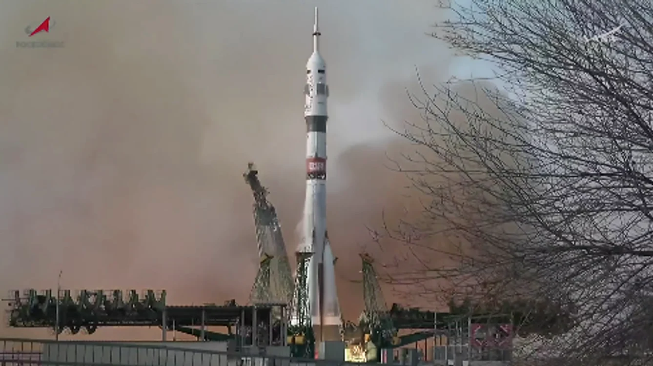 Rusia a rămas temporar fără capacitatea de a lansa astronauți în spațiu FOTO: Captură video