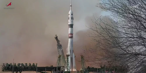 lansarea unei nave spatiale a Rusiei foto captura video png