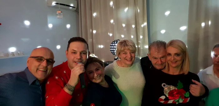 Florin Zamfirescu și iubita Daciana, la petrecerea organizată de Iuliana Marciuc