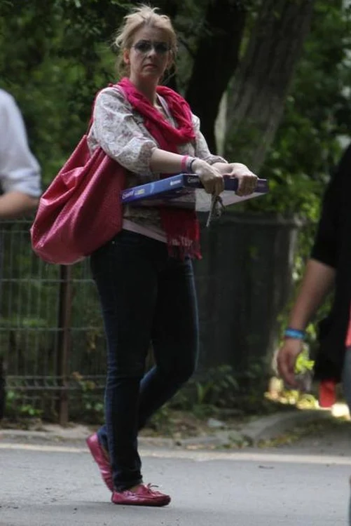 Aşa arăta Bianca în urmă cu doi ani, la scurt timp după ce iubitul ei a fost eliberat