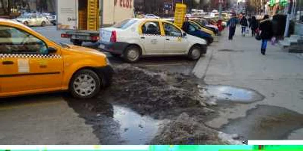 S-au topit nămeţii, a înviat mizeria