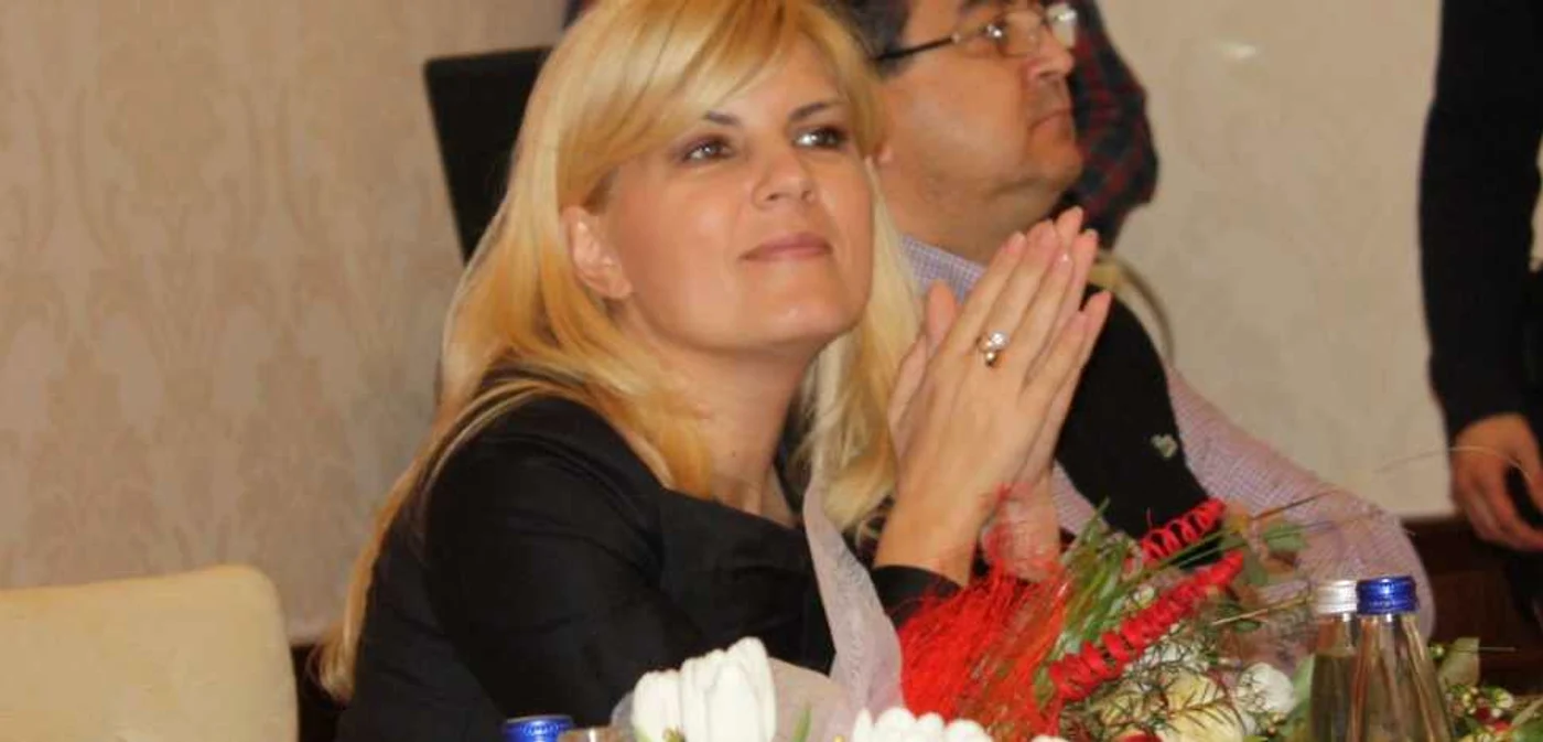 Elena Udrea a fost vineri la Bistriţa. FOTO Bianca Sara