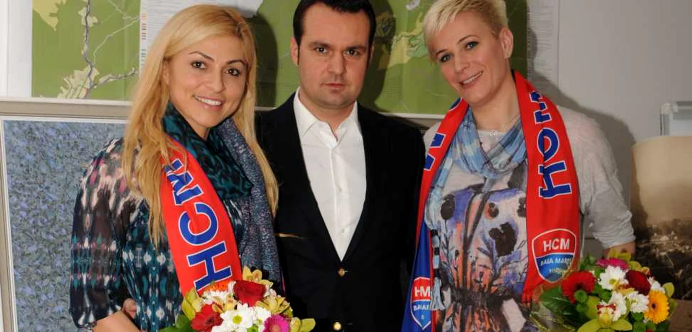 Paula Ungureanu şi Ada Nechita rămân la HCM Baia Mare Foto: Adevărul