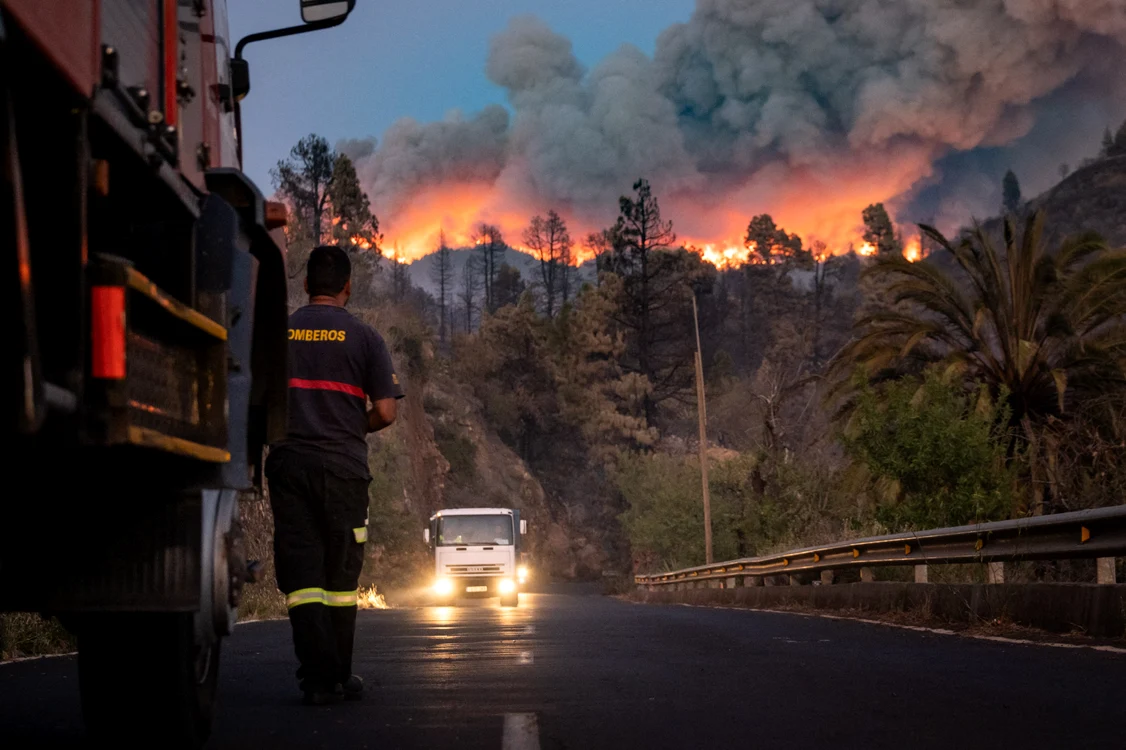 Incendii devastatoare pe insula La Palma FOTO Profimedia