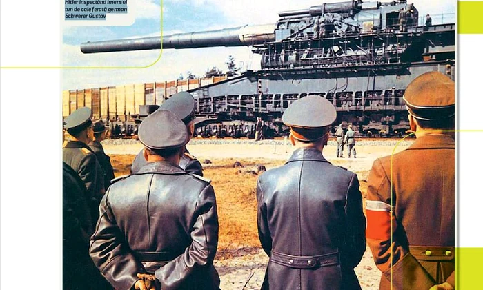 Cele mai mari și mai bune tunuri din Al Doilea Război Mondial Tunul lui Hitler putea trage proiectile de 7 tone la o distanță de 47 de kilometri jpeg