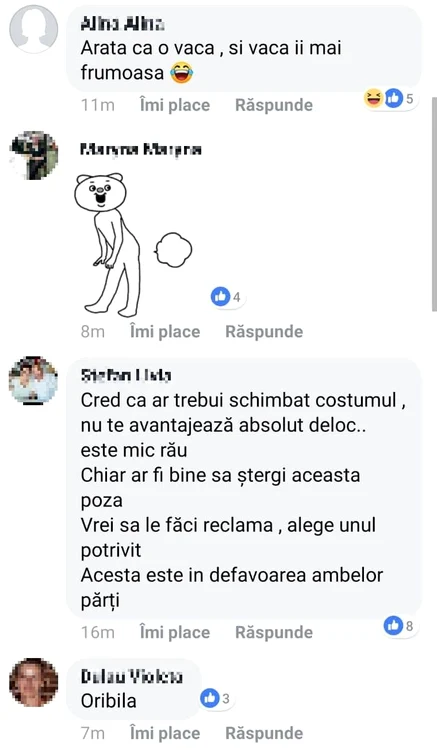 
    Anda Adam, în ce mai decoltat și strâmt costum de baie Foto Instagram  