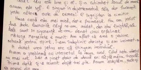 Scrisoare