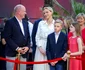 Albert și Charlene de Monaco alături de Jacques și Gabriella