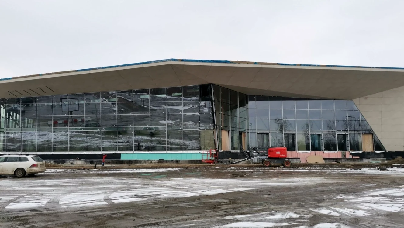 Terminalul de Sosiri Externe de pe Aeroportul Timişoara FOTO Ş.Both
