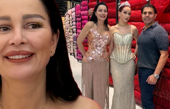 Brigitte Pastramă, lansare de modă în familie! Sara a defilat, fiul ei a pus muzica, iar Florin i-a fost alături