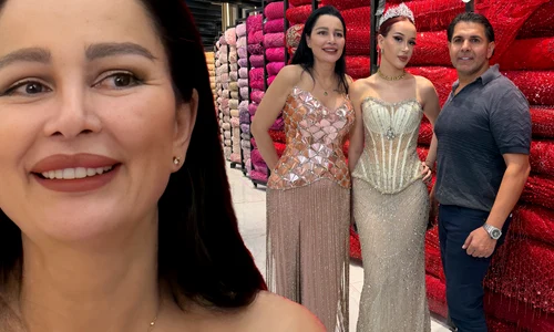 Brigitte Pastramă, lansare de modă în familie! Sara a defilat, fiul ei a pus muzica, iar Florin i-a fost alături