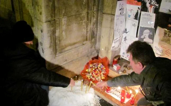 Solidaritate cu cei de la Charlie Hebdo FOTO Ştefan Both