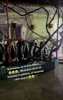 Mario Berinde este înmormântat în localitatea natală / foto: social media