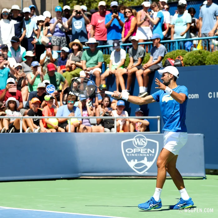 Djokovici, primire regală la Cincinnati