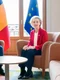 Nicușor Dan s-a întâlnit cu Ursula von der Leyen FOTO presidency.ro
