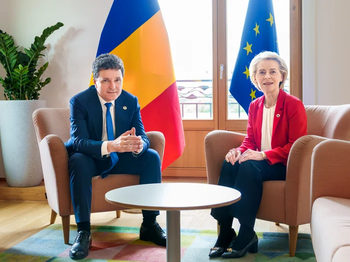 Nicușor Dan și Ursula von der Leyen. Foto: presidency.ro
