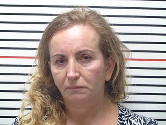 Carmen Stonemark după arestare FOTO Jackson County Jail
