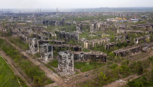 Imagine din Mariupol - razboi Ucraina FOTO Profimedia 