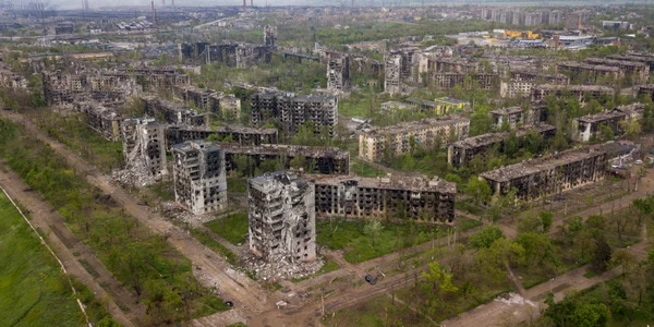 Imagine din Mariupol - razboi Ucraina FOTO Profimedia 