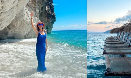 Carmen Negoita, Albania, foto Instagram jpg